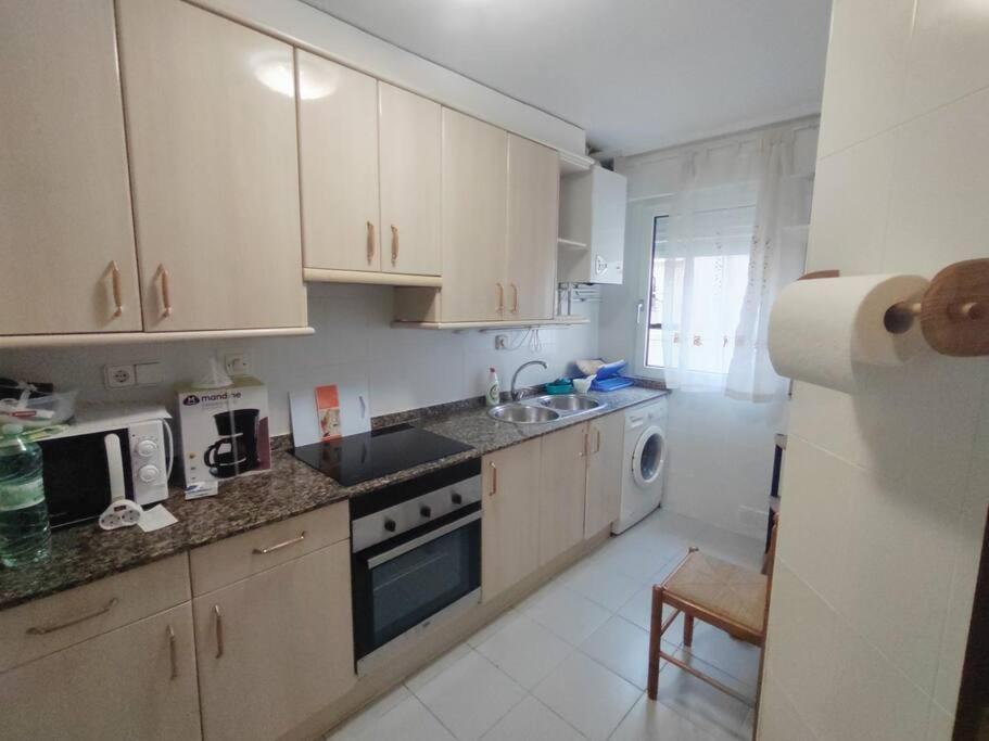 Ferienwohnung Piso En Ajo Con Piscina Comunitaria Exterior foto